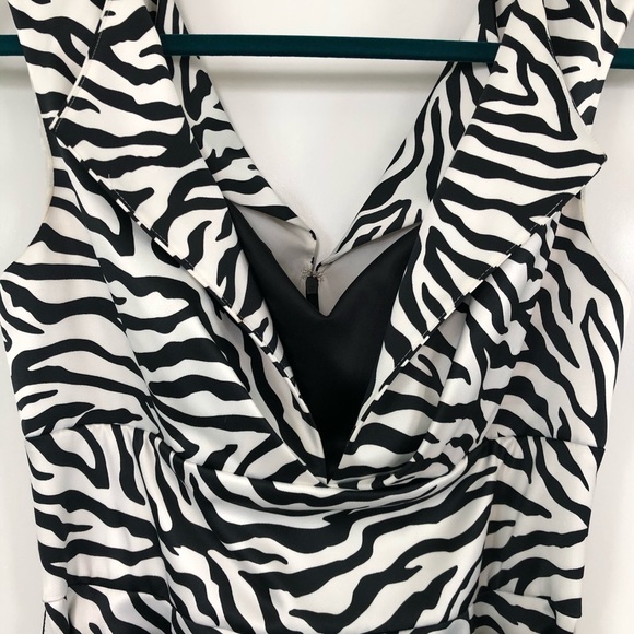 White House Black Market Animal print dress - Picture 3 of 4